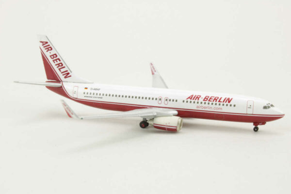 Boeing 737-800 mit Winglets Air Berlin D-ABAF Herpa 560603 1:400 – Bild 2