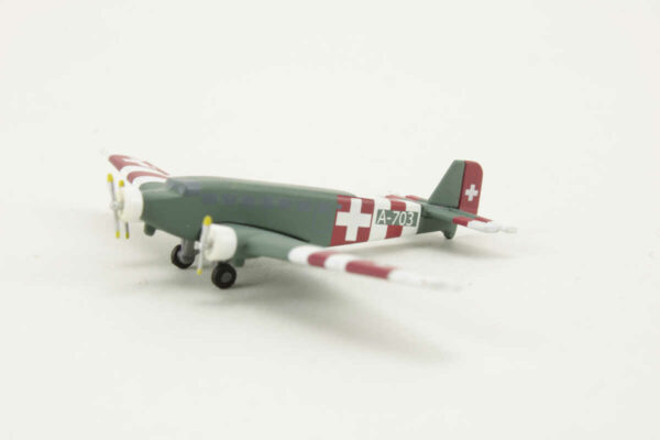 Junkers JU-52 Schweizer Fliegertruppe Herpa 560740 1:400 – Bild 3