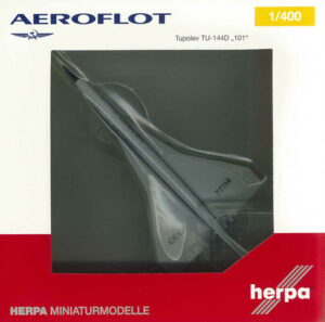 Tupolev TU-144D "101" Aeroflot CCCP-77114 Herpa 562577 1:400