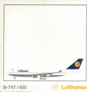 Boeing 747-400 Lufthansa Schabak 821/1 1:500