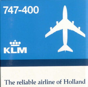 Boeing 747-400 KLM Schabak 821/5 1:500