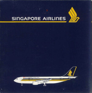 Airbus A310 Singapore Airlines Schabak 823/51 1:500
