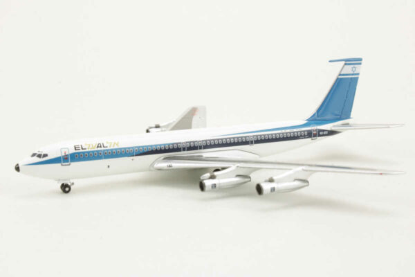 Boeing 707-358 El Al 4X-ATX Aeroclassics ACELY166C 1:400 – Bild 3