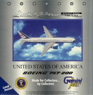 Boeing 757-200 United States of America 80001 Gemini Jets GJAFO254 1:400