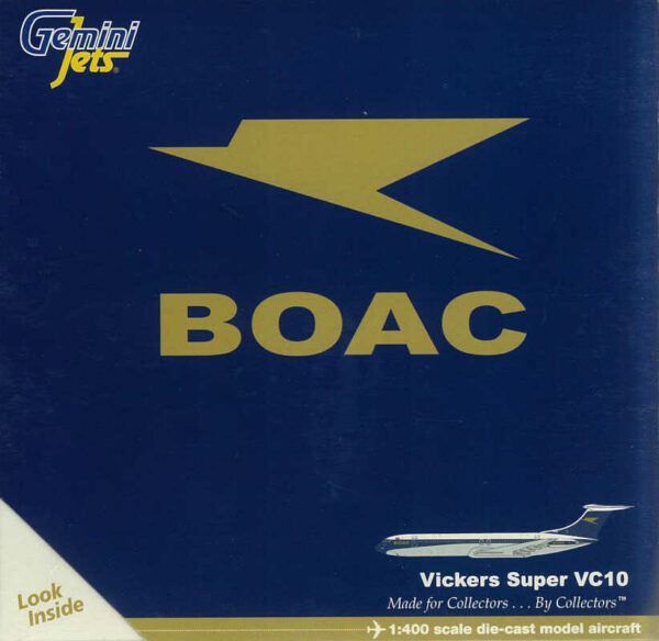 Vickers Super VC10 BOAC G-ASGH Gemini Jets GJBAW657 1:400