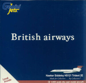 Hawker Siddeley HS121 Trident 2E British Airways G-AVFE Gemini Jets GJBAW752 1:400