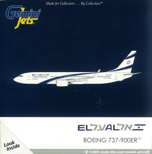Boeing 737-900ER El Al 4X-EHA Gemini Jets GJELY1381 1:400