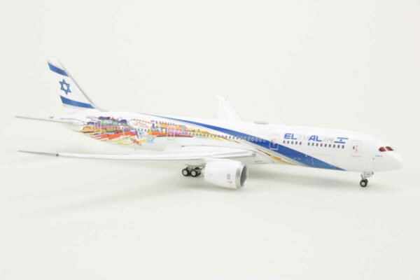 Boeing 787-9 El Al "Las Vegas / San Francisco" 4X-EDD Gemini Jets GJELY1882 1:400 – Bild 2