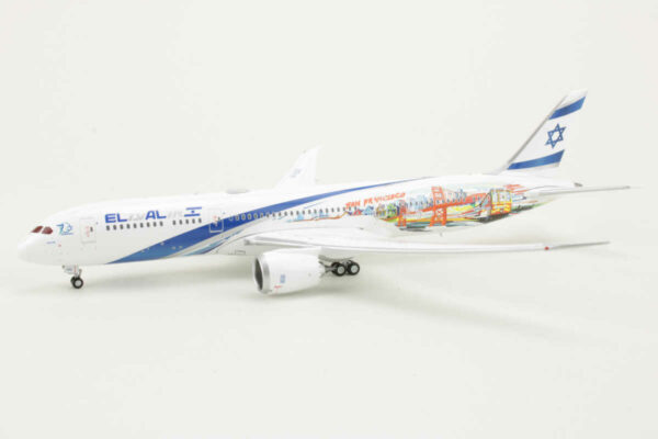 Boeing 787-9 El Al "Las Vegas / San Francisco" 4X-EDD Gemini Jets GJELY1882 1:400 – Bild 3