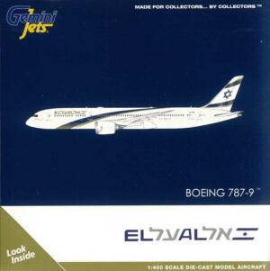 Boeing 787-9 El Al "Jerusalem of Gold" 4X-EDM Gemini Jets GJELY1904 1:400