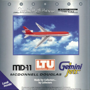 McDonnell Douglas MD-11 LTU International D-AERZ Gemini Jets GJLTU232 1:400