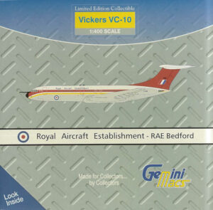 Vickers VC-10 Royal Aircraft Establishment - RAE Bedford Gemini Macs GMRAF036 1:400