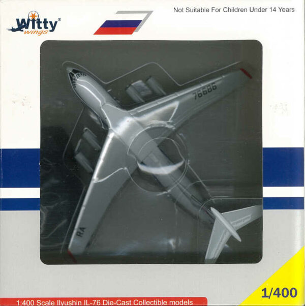 Ilyushin IL-76 Russian Air Force RA-76686 Witty Wings WT4176001 1:400