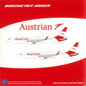 Boeing 767-300ER Austrian Airlines OE-LAW JC Wings XX4158 1:400