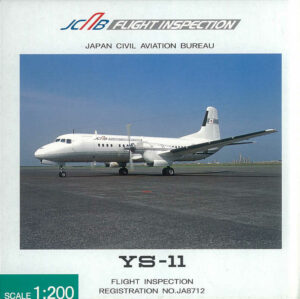 YS-11 JCAB Flight Inspection JA8712 Hogan YS21112 1:200