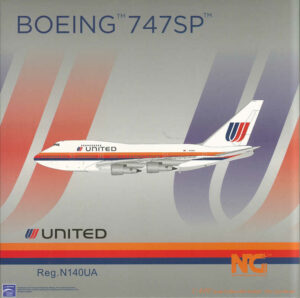 Boeing 747SP United Airlines N140UA NG Models 07013 1:400