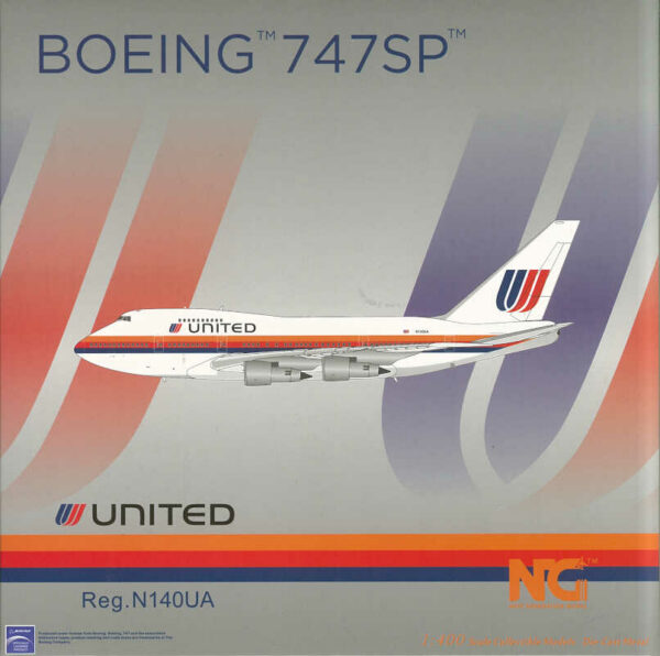 Boeing 747SP United Airlines N140UA NG Models 07013 1:400