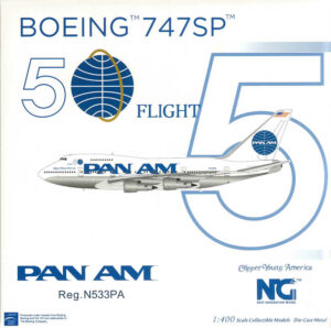 Boeing 747SP Pan Am "Clipper Young America" N533PA NG Models 07021 1:400