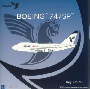 Boeing 747SP Iran Air EP-IAC NG Models 07041 1:400