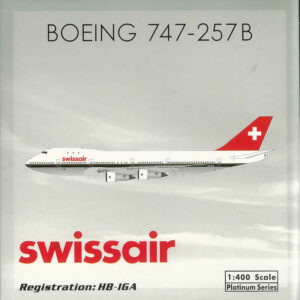 Boeing 747-257B Swissair HB-IGA Phoenix 11835 1:400