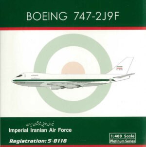 Boeing 747-2J9F Imperial Iranian Air Force 5-8116 Phoenix 11888 1:400