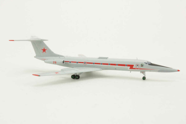 Tupolev TU-134UB-L Russian Air Force 28 red Panda Models 202208 1:400 - Image 2