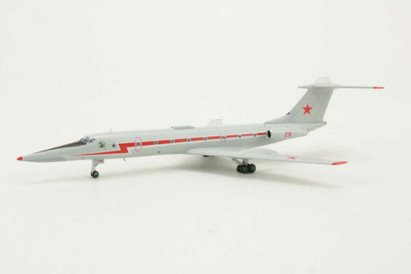 Tupolev TU-134UB-L Russian Air Force 28 red Panda Models 202208 1:400 - Image 3