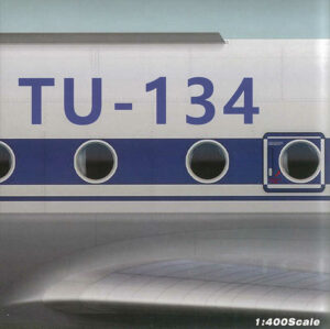 Tupolev TU-134UB-L Russian Air Force 28 red Panda Models 202208 1:400