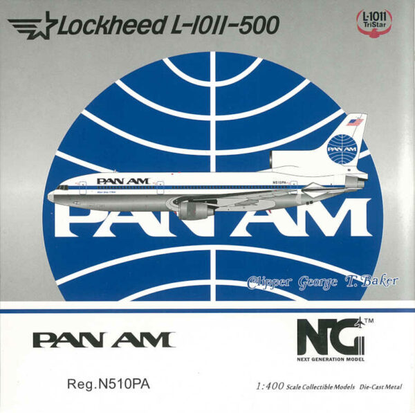 Lockheed L-1011-500 Pan Am "Clipper George T. Baker" N510PA NG Models 35022 1:400