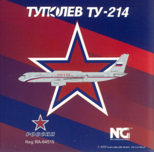Tupolev TU-214 Russia State Transport Company RA-64515 NG Models 40017 1:400