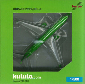 Boeing 737-800 Kulula ZS-ZWP Herpa 518499 1:500