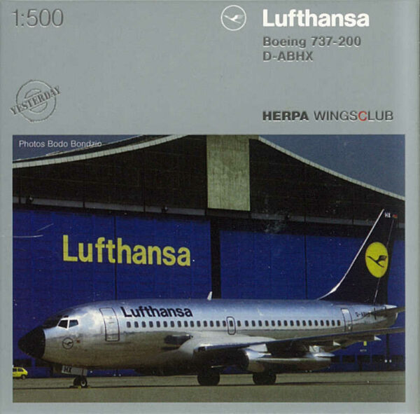 Boeing 737-200 Lufthansa D-ABHX Herpa 524452 1:500