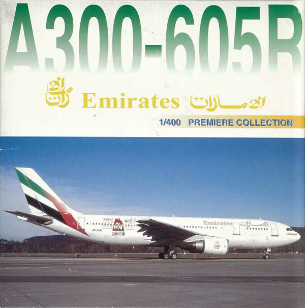 Airbus A300-605B Emirates "Special Version" A6-EKO Dragon 55181 1:400