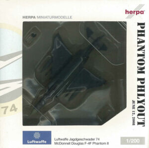 McDonnell Douglas F-4F Phantom II Luftwaffe Jagdgeschwader 74 Herpa 552271 1:200