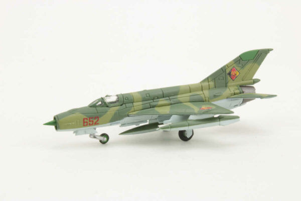 Mig-21MF Nationale Volksarmee Jagdgeschwader 1,1990 Herpa 553674 1:200 - Image 3