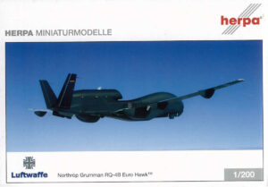 Northrop Grumman RQ-4B Euro Hawk Luftwaffe 99+01 Herpa 555340 1:200