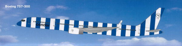 Boeing 757-200 Condor "Sea" PPC Holland 1:200 Snap-Fit - Image 2
