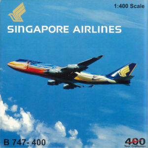 Boeing 747-400 Singapore Airlines "Tropical" 9V-SPK Big Bird Your Craftsman 400 1:400