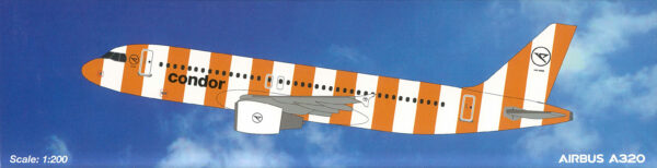 Airbus A320 Condor "Sunshine" PPC Holland 1:200 Snap-Fit - Image 2
