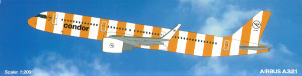 Airbus A321 Condor "Sunshine" PPC Holland 1:200 Snap-Fit - Image 2