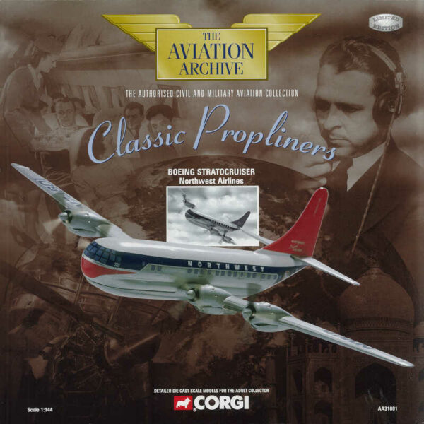 Boeing Stratocruiser Northwest Airlines N74601 Corgi AA31001 1:144