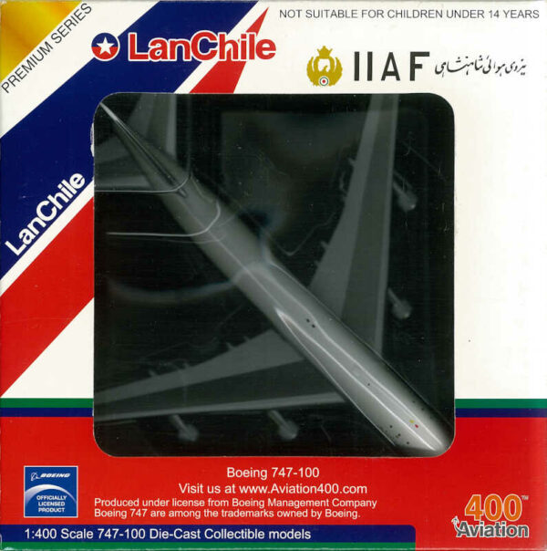 Boeing 747-100 Imperial Iranian Air Force 5-282 Aviation 400 AV4741003 1:400