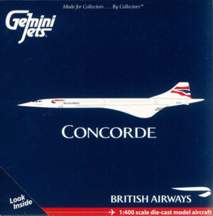 Concorde British Airways G-BOAD Gemini Jets GJBAW1091 1:400
