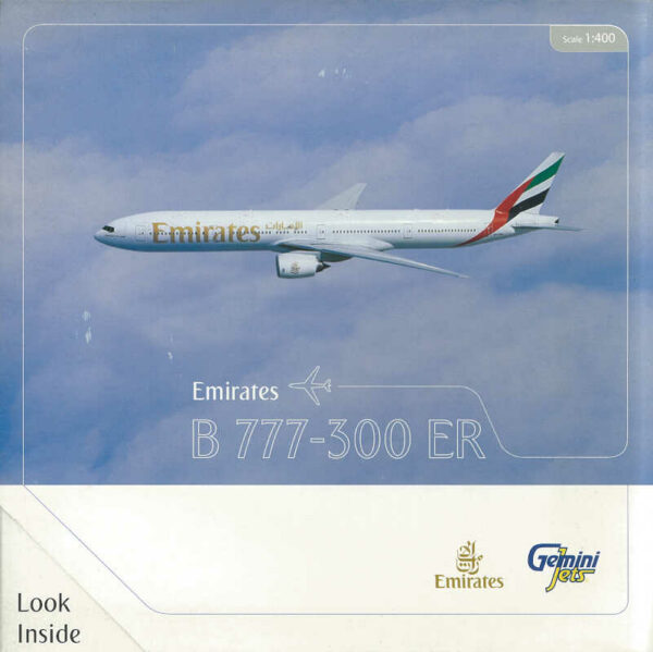 Boeing 777-300ER Emirates A6-EBT Gemini Jets GJUAE705 1:400