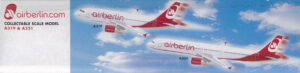 Airbus A319 & A321 AirBerlin Premier Portfolio SMDUO-23 1:200 Snap-Fit - versiegelt