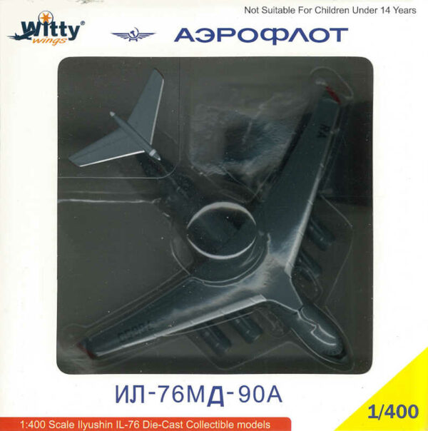 Ilyushin IL-76MD-90A Russian Air Force 78650 Witty Wings WT4176013 1:400