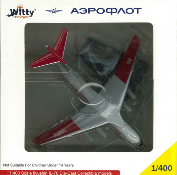 Ilyushin IL-76TD Aeroflot RA-76478 Witty Wings WT4176019 1:400