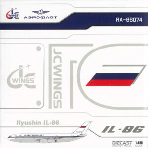 Ilyushin IL-86 Aeroflot RA-86074 JC Wings XX40090 1:400