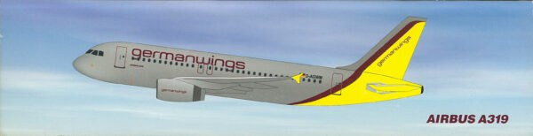 Airbus A319 Germanwings D-AGWM PPC Holland 1:200 Snap-Fit - Image 2