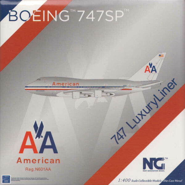 Boeing 747SP American Airlines "Luxury Liner" N601AA NG Models 07007 1:400